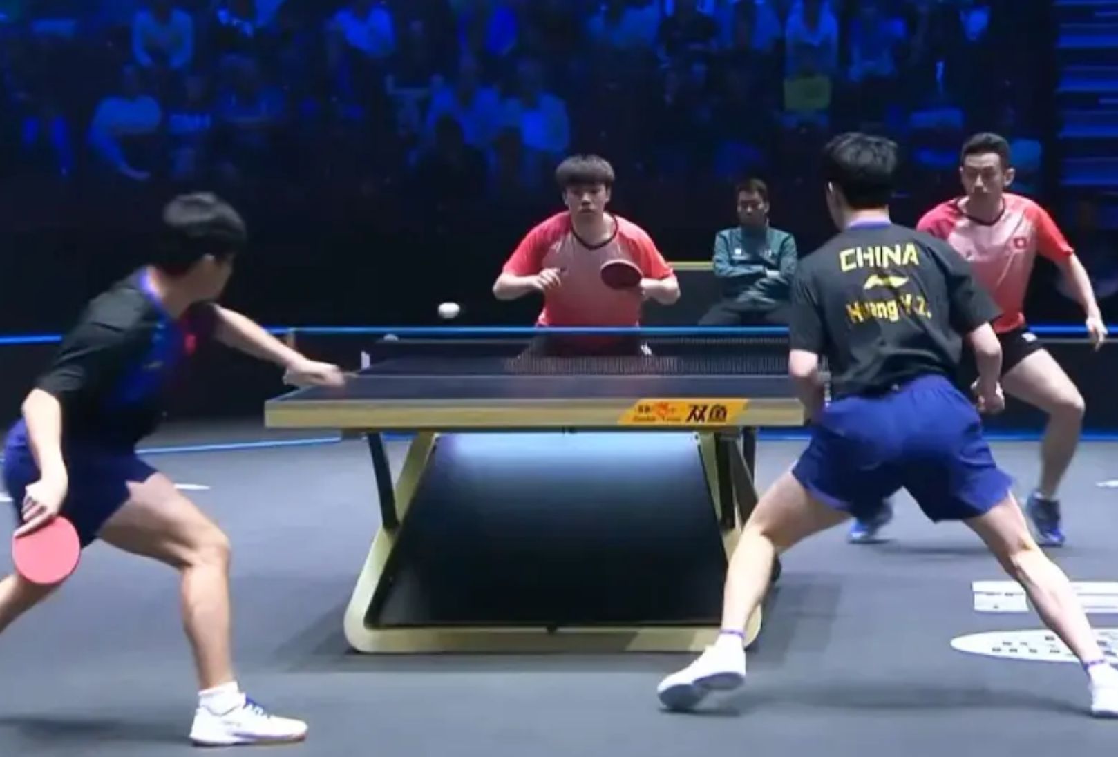 林詩(shī)棟黃友政男雙亞軍