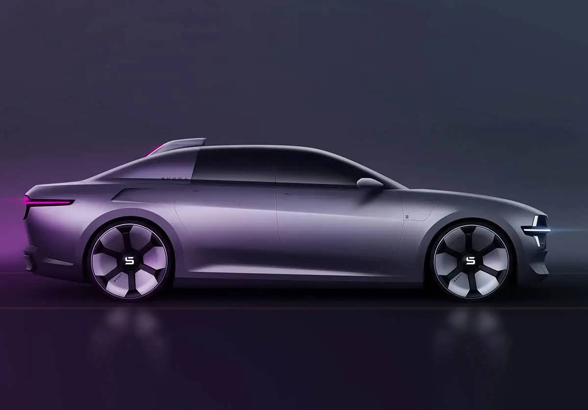 斯柯達100概念車官圖亮相 未來風格設計 或成速派換代新方向